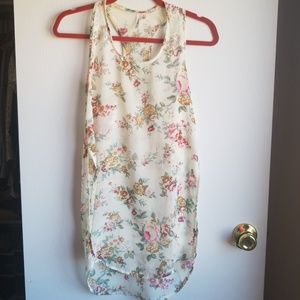 Frenchi floral tank